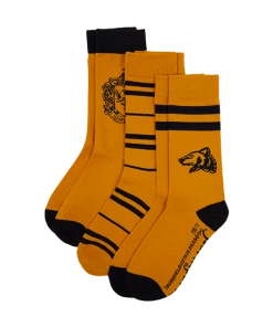 Warner Bros Hufflepuff Sock Set (3 Pack)