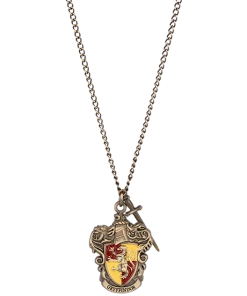 Warner Bros Best Sellers Gryffindor House Crest Necklace