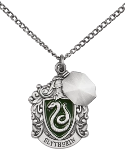 Warner Bros Slytherin House Crest Necklace