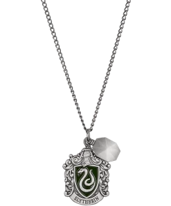 Warner Bros Slytherin House Crest Necklace