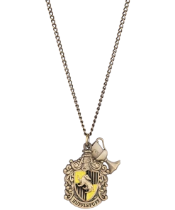 Warner Bros Hufflepuff House Crest Necklace Best Sellers