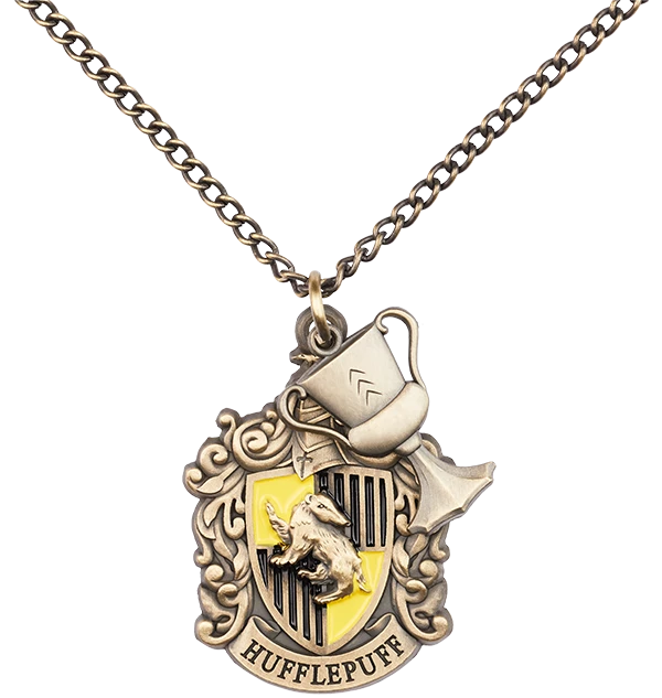 Warner Bros Hufflepuff House Crest Necklace Best Sellers 4 Warner Bros Hufflepuff House Crest Necklace Best Sellers
