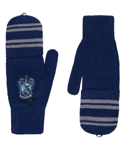 Warner Bros Ravenclaw Knitted Mitten Capped Gloves