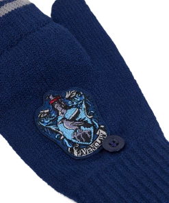Warner Bros Ravenclaw Knitted Mitten Capped Gloves