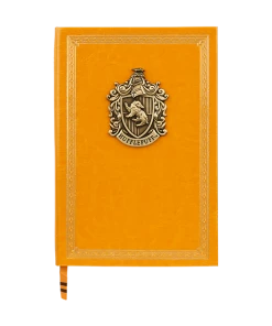 Warner Bros Faux Leather Hufflepuff Crest Notebook Best Sellers