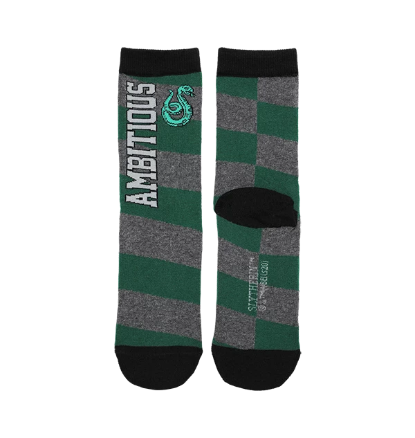 Warner Bros Slytherin House 3-Pack Socks 5 Warner Bros Slytherin House 3-Pack Socks