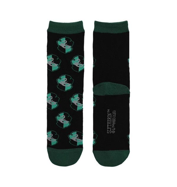 Warner Bros Slytherin House 3-Pack Socks 6 Warner Bros Slytherin House 3-Pack Socks