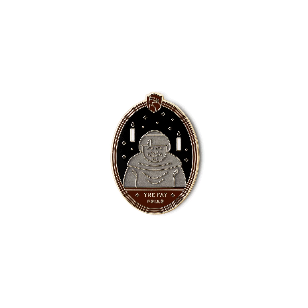 Warner Bros The Fat Friar Enamel Pin 7 Warner Bros The Fat Friar Enamel Pin