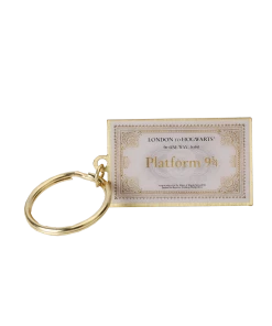 Warner Bros Hogwarts Express Ticket Keyring Platform 9¾