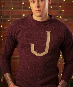 Warner Bros 'J' Weasley Knitted Jumper Best Sellers