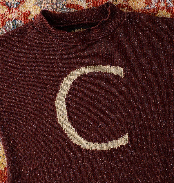 Warner Bros 'C' Weasley Knitted Jumper 5 Warner Bros 'C' Weasley Knitted Jumper