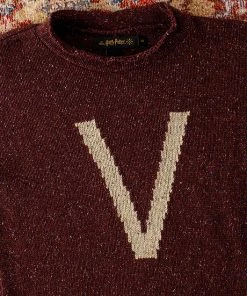 Warner Bros Weasley Knitted Jumpers 'V' Weasley Knitted Jumper