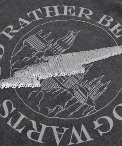 Warner Bros Best Sellers Kids Lightning Bolt Sequin Reverse T-Shirt