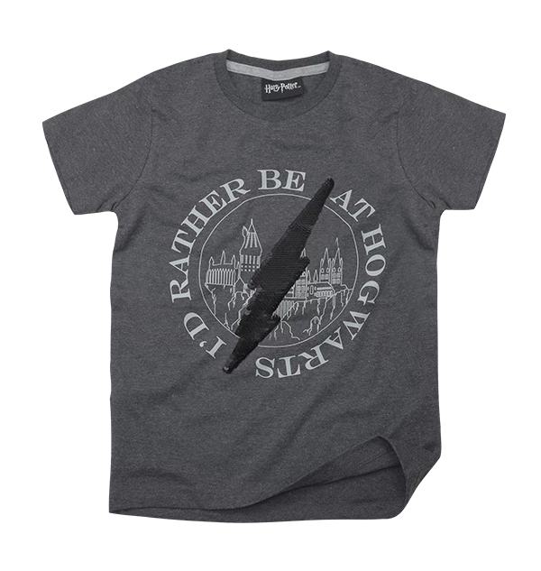 Warner Bros Best Sellers Kids Lightning Bolt Sequin Reverse T-Shirt 7 Warner Bros Best Sellers Kids Lightning Bolt Sequin Reverse T-Shirt
