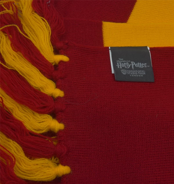 Warner Bros Best Sellers Gryffindor Broad Stripe Scarf 4 Warner Bros Best Sellers Gryffindor Broad Stripe Scarf
