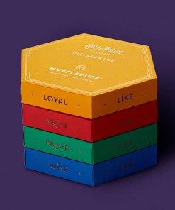 Warner Bros Second Edition Hufflepuff Enamel Pins Set Best Sellers