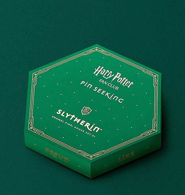 Warner Bros Best Sellers Second Edition Slytherin Enamel Pins Set 6 Warner Bros Best Sellers Second Edition Slytherin Enamel Pins Set