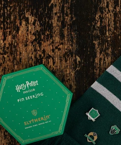 Warner Bros Best Sellers Second Edition Slytherin Enamel Pins Set 14 Warner Bros Best Sellers Second Edition Slytherin Enamel Pins Set